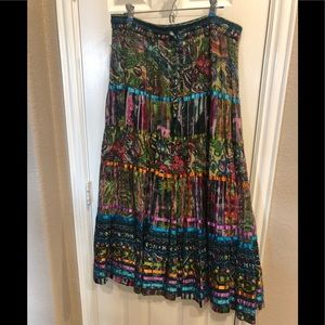 Travel Smith gauze skirt